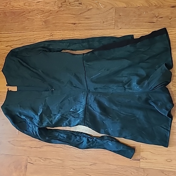 1 state Women's Romper Long sleeves Green Size XS - Picture 5 of 9